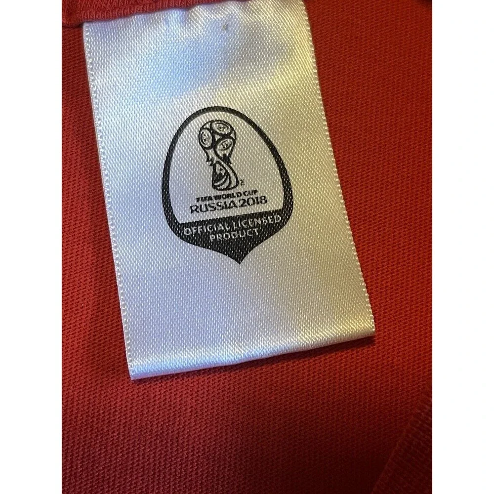 Fifa World Cup Russia 2018 New‎ XL Red T Shirt Adidas Official Licensed Product